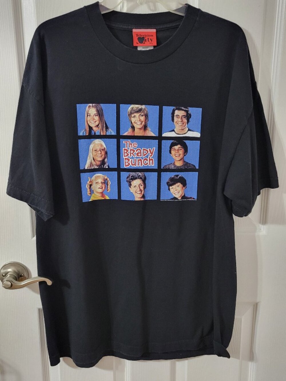 Brady Bunch Black T-Shirt Authentic CBS - Television City - Size XL